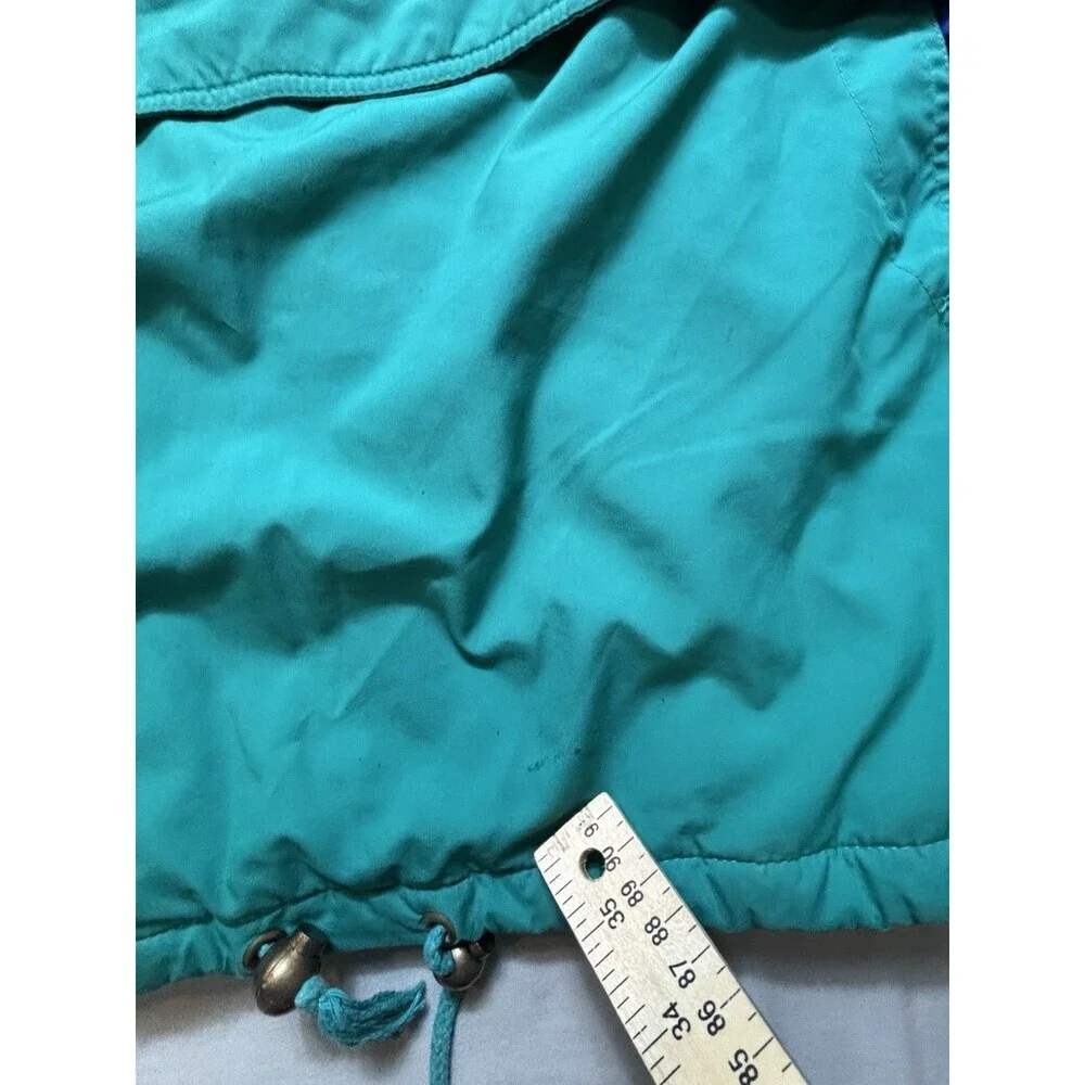 VTG 90s Sun Ice Blue Ski Jacket Pullover extreme retro medium Large 42 rare
